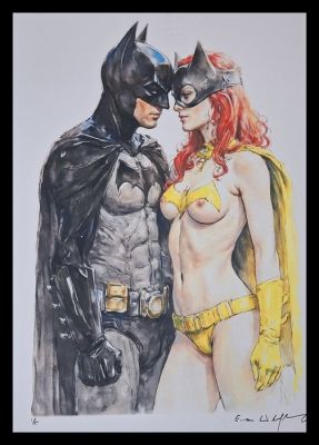 Batman and Batgirl - Vintage edition by Emma Wildfang - Large size | Catawiki
