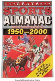 Gray’s Sports Almanac from Back to the Future II.... | Profiles in History