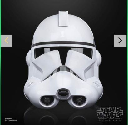 Star Wars - Hasbro - - Movie prop Helmet Clone Trooper Phase II | Catawiki