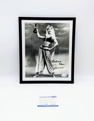 I Dream of Jeannie - Barbara Eden "Jeannie" - Autograph + Inscription "Jeannie" certified by ACOA | Catawiki