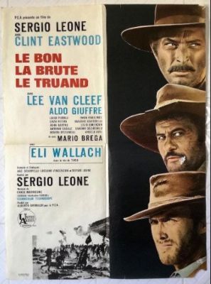 Sergio Leone, Clint Easwood - Original French cinema release by Imprimeurs Ets. Saint-Martin Paris - The Good The Bad and The Ugly (Le bon la brute et le truand) - 1967 - 1960s | Catawiki
