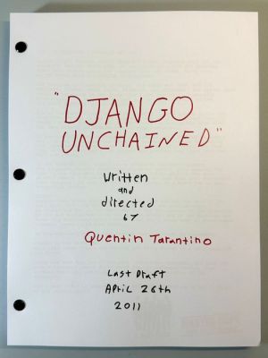Django Unchained (2012) - Shooting Script - Quentin Tarantino - A Band Apart | Catawiki