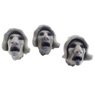 LADYKILLERS, THE (2004) - Lot 462 - Set of Three Gargoyle Heads