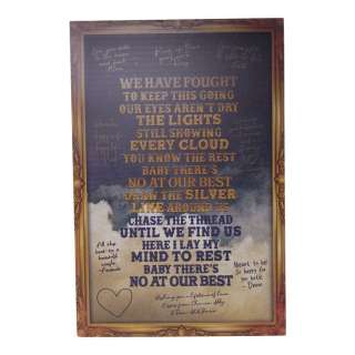 The Young and the Restless - Lot 34 - Tessa Porter‘s (as played by Cait Fairbanks) Main Character-Signed Album Listening Party Poster