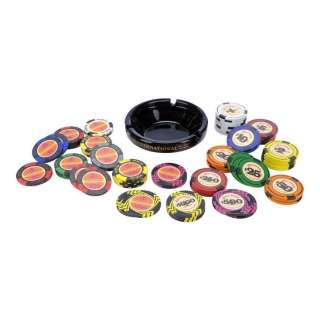 ELVIS (2022) - Lot 749 - Set of Aladdin and International Casino Chips with International Ashtray
