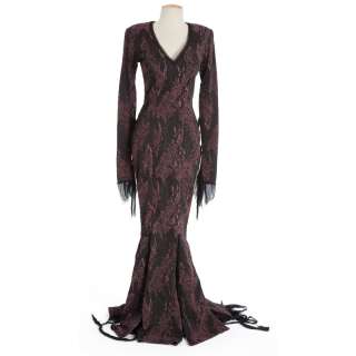 Lot 1007 - Anjelica Huston “Morticia” costume from The Addams Family