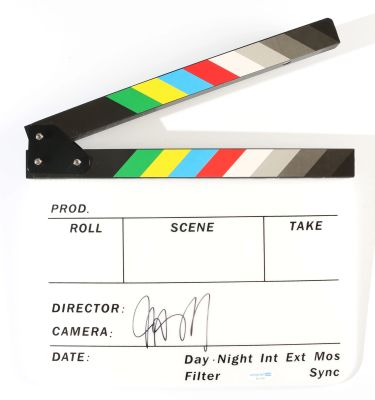 James Mangold Director of Logan, Indiana Jones & the Dial of Destiny, Walk the Line, Ford v Ferrari, & A Complete Unknown Signed Prop Replica Clapperboard | SWAU