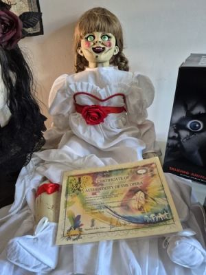 Full Size Anabelle Doll By Anfyart Anabelle Horro Doll Horror Props | eBay Europe (Buy It Now)