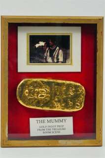 The Mummy (1999) Treasure Room Prop Gold Ingot | GWS Auctions