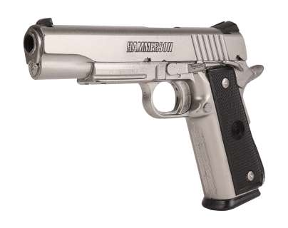 SHOOT ‘EM UP - Stunt ‘Hammerson‘ Stainless Para-Ordnance Nite-Tac Pistol