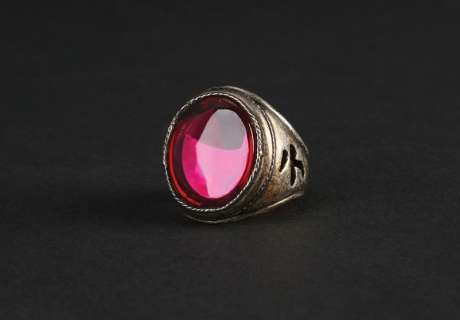 Alec Baldwin Hero Ring from The Shadow | Blacksparrow