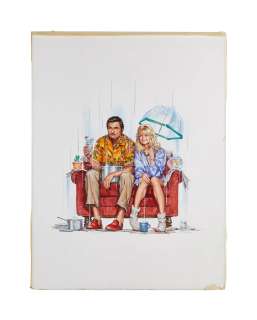 Best Friends - 1982 Poster Test Art Featuring Burt Reynolds and Goldie Hawn