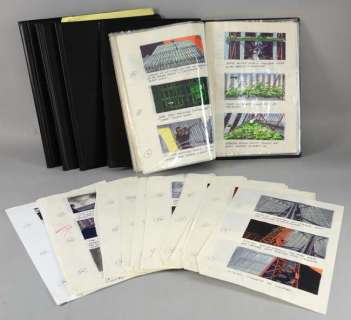 Outland (1980) Original hand drawn storyboards, felt tip & pencil (60+ pages, all with… | Ewbank’s