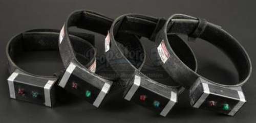 Freaks of Nature | Four Light-Up Zombie Shock Collars | Propstore