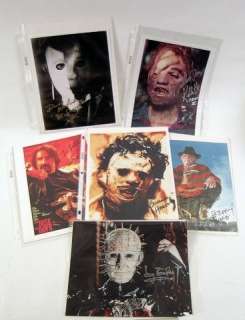 Lot 491 - Horror Villian Photo-Autograph Collection