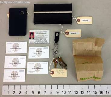 Out of Time Prop Alex Diaz Whitlock (Eva Mendes) Hero Lot of Props ID Card Watch Business Cards Keys | Hollywood Parts