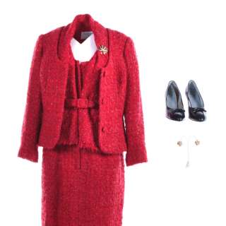 Respect Aretha Franklin Jennifer Hudson Screen Worn Suit Earrings Brooch & Shoes Ch 35 Sc 109 | VIP Fan Auctions