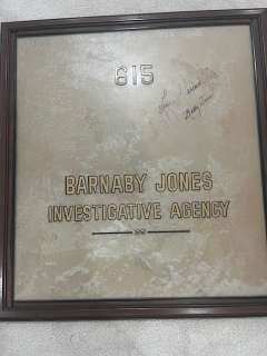 Barnaby Jones prop door window | Piece of the Past