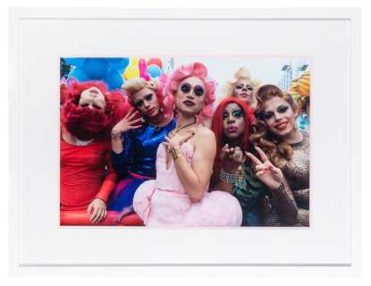 Lot 85 - Drag Queen Photograph from Sao Paolo Pride Parade Scene in ...