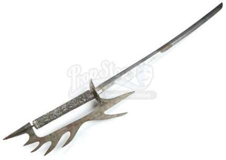 Ice Pirates | Katana with Spiked Knuckle Guard | Propstore