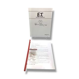 E.T. - The Extra-Terrestrial Movie Script | Signed by Henry Thomas (JSA Certified) | misc / divers