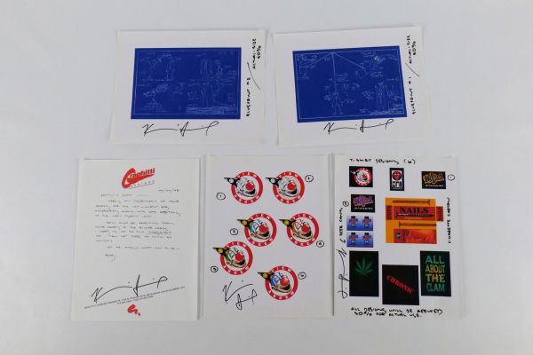 Assortment of Color Proofs for Jay and Silent Bob Accessories | Bodnars Auction