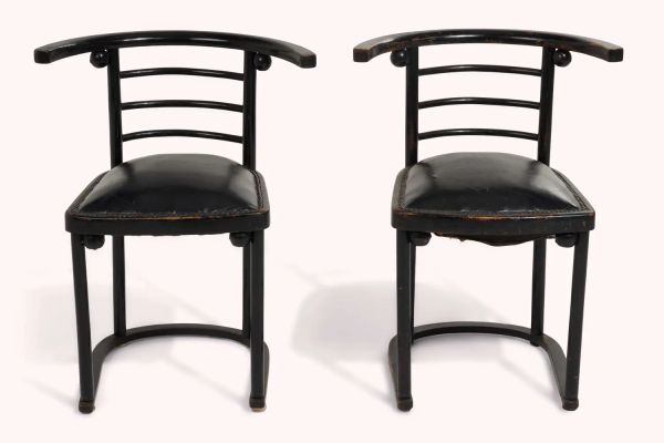 And Just Like That… | Carrie Bradshaw’s Pair of Josef Hoffman Fledermaus Cafe Chairs | Julien’s