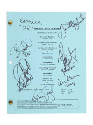 Married... with Children - Lot #208 - Cast-Signed Script