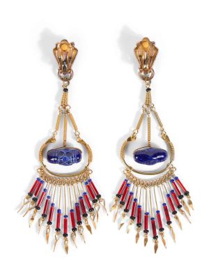Rue McClanahan | 1999 "Safe Harbor"-Worn Earrings with Photo | Julien’s