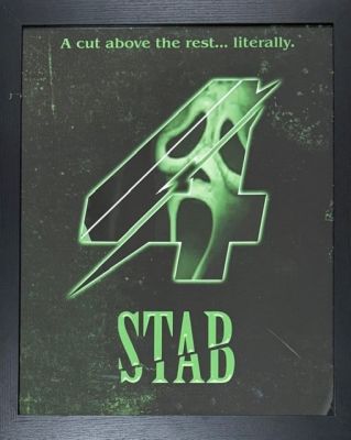 Lot 121 - Scream 7 framed art seen on screen in macher house | Piece of the Past