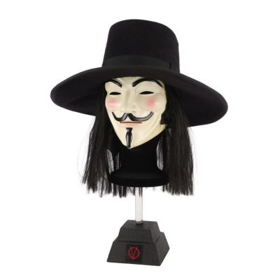 V FOR VENDETTA (2005) - Lot #1045 : V Crowd Mask and Hat