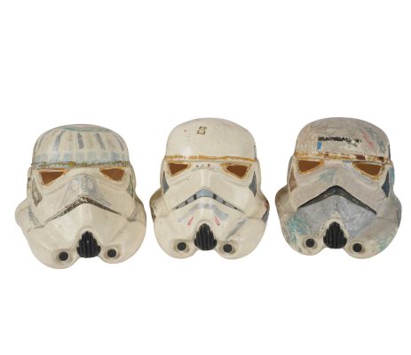 Three 1977 Star Wars Stormtrooper Helmets | Abell Auction