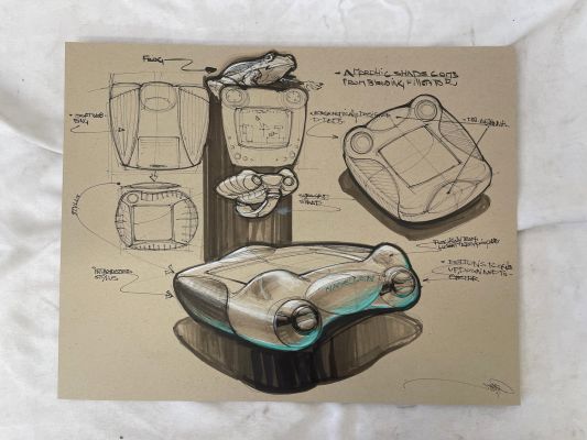 Minority Report Tom Cruise Original Concept Art Signed by Jeff Julian | Los Angeles Estate Auction