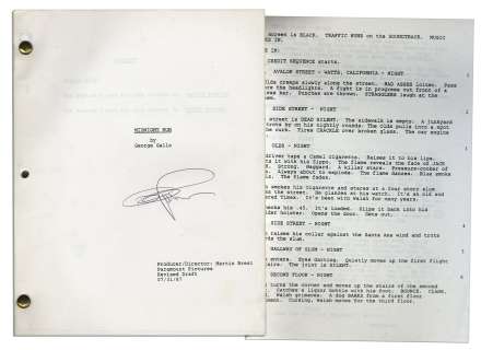 Script For Robert DeNiro Action Comedy ‘‘Midnight Run‘‘