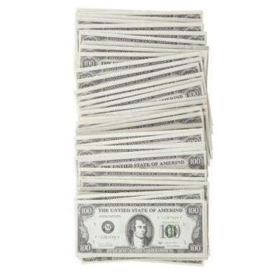 Heat (1995) | Set of 47 Heist $100 Bills | Propstore