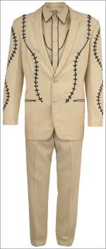 Lot 241 - Elvis Presley Film-Worn "Millionaire Suit" From "Clambake"
