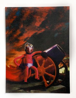 Lot 108 - “The Muppets” Movie - Gonzo Portrait Screen-Used Production Prop (2011) | Other auctions