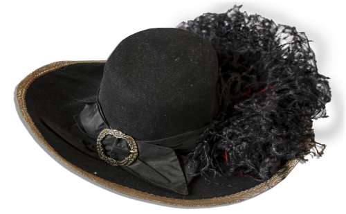 John Malkovich ’’Man in the Iron Mask’’ Feathered Hat | Nate Sanders