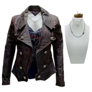 Ash vs Evil Dead (2015-2018) Kelly Maxwell’s Dana DeLorenzo Jacket, Shirt, Necklace & Bracelet | VIP Fan Auctions