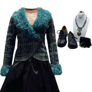 Snowpiercer Emilia ’s Georgina Haig Button-Front Jacket, Long Sleeve Shirt, Strapless Dress, Belt, Necklace, Ring & Lace-Up Shoes | VIP Fan Auctions