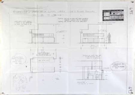 James Bond Quantum of Solace - Set design for Perua de la Dunas Lobby, from 2008, drawn by Sandra,… | Ewbank’s