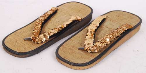 RARE FLASH GORDON PROP / COSTUME CHARACTER SANDALS | Auctioneum Ltd