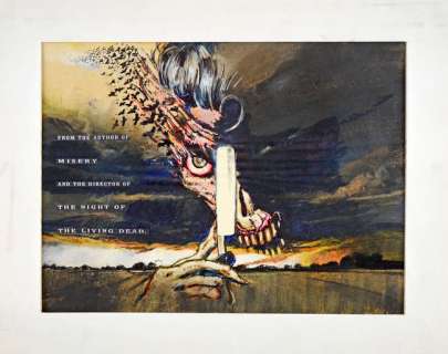 The Dark Half (1993) Original Vic Fair prototype artwork for the 1993 George Romero horror film… | Ewbank’s