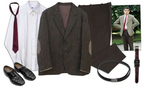 Comedian Rowan Atkinson‘s Costume as Mr. Bean From The 1997 Film ‘‘Bean‘‘