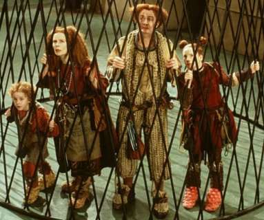 Lot 3100 - The Borrowers (1997) ‘Pod Clock‘ (Jim Broadbent) signature costume. Worn by the character…
