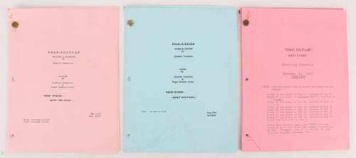 Pulp Fiction (1994) Original Film Revisions Shooting Schedule, October, 1993 & Two Final… | Ewbank’s