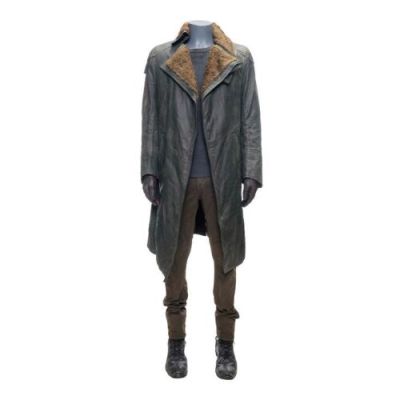 Blade Runner 2049 (2017) | Lot 5 : K’s (Ryan Gosling) Costume with Screen-Matched Bloodied Farm, Poster, and Publicity Still Coat | Propstore