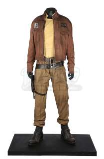 STAR WARS: ROGUE ONE: A STAR WARS STORY (2016) - Lot 494 - Captain Cassian Andor (Diego Luna) Exhibition Costume Display