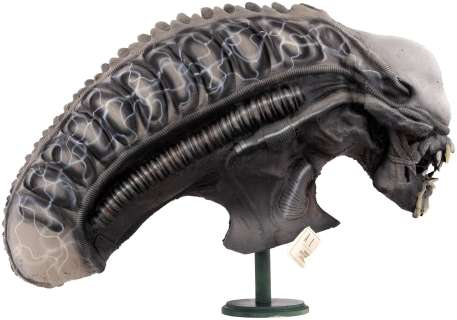 THE ALIEN FULL LATEX MASK AND COSTUME IN BAGS BY DISTORTIONS UNLIMITED. | Hake’s