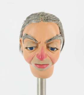 Thunderbirds - Parker puppet head based on the TV series, on stand, 33cm. | Ewbank’s